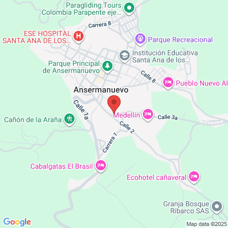 Veterinaria Y Concentrados Las Pavas map