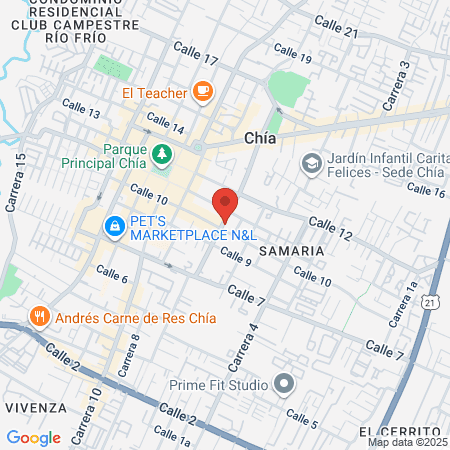 Fundacion Abrazando Sonrisas map