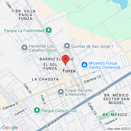 Vacunación Covid 19 Centro Medico Colsubsidio Funza map