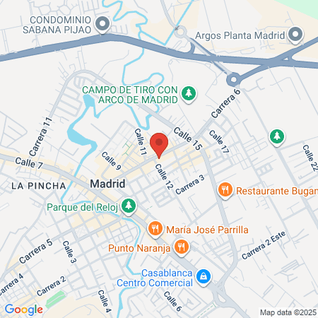 Clinica Veterinaria Family Pets map