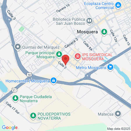 Centro De Intervención Idear map