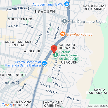 Dr Fernando Yaacov Peña Moyano Cirujano Oftalmólogo Ojo Salud map