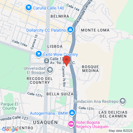 Dr Juan Pablo López Cirujano Maxilofacial map