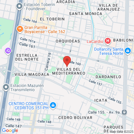 Carolina Salinas Gómez map