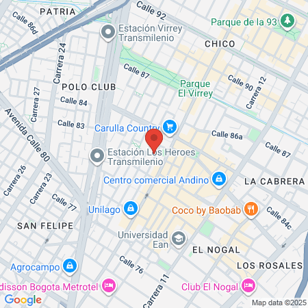 Catalina Botero Odontopediatra map