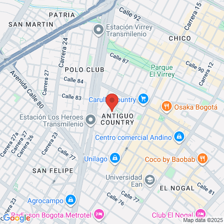 Dr Germán González Salazar Ginecólogo map