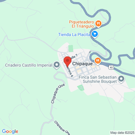 Vacunación Covid 19 Centro De Salud De Chipaque map