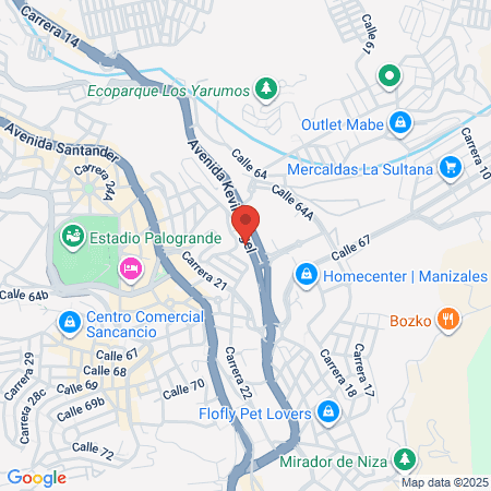 Juliana Hernández Estetica map