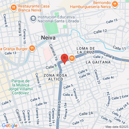 Fisiohome Neiva map