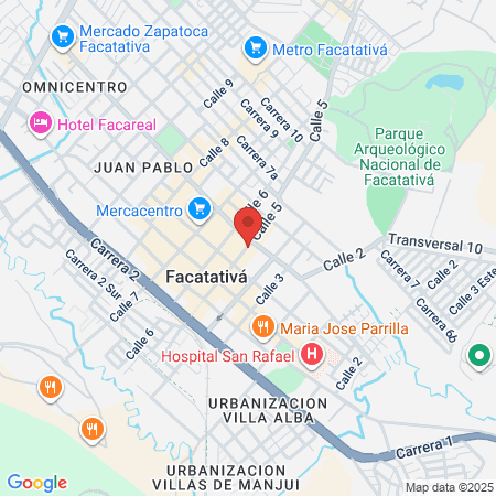 Dalis Centro Naturista map