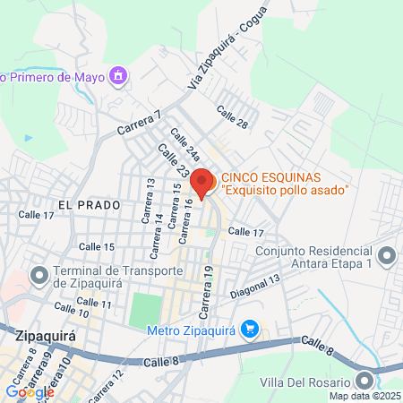 Infinity Gymnastics Zipaquirá map