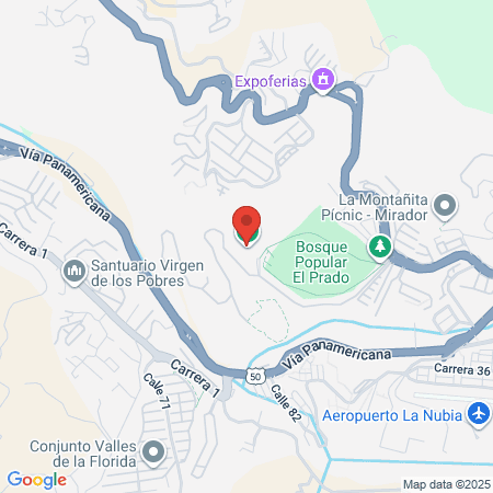 Aquatic Complex Manizales map