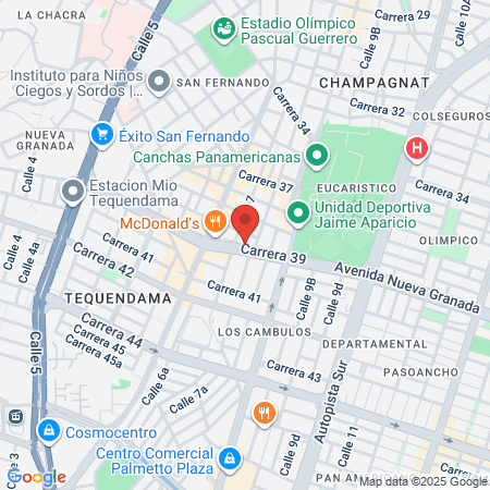 Agropecuaria La Montaña map