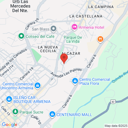 Arles Alarcón Díaz map