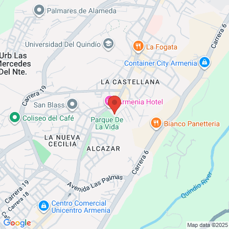 Dr Gilberto Benavides map