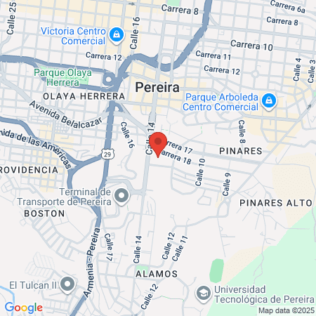 Dr Javier Bustamante | Oftalmología Pereira Cirugía Para Ojos map