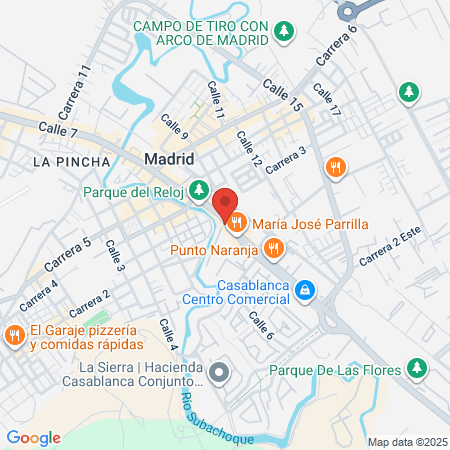 Centro Veterinario Madrid map