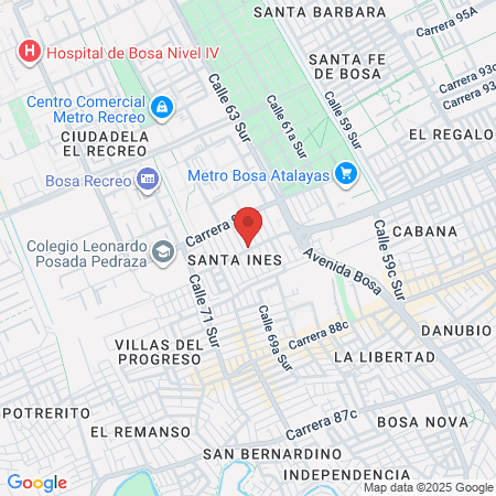 Sala De Belleza Fashion map