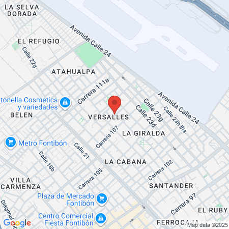 Modelia Fashion Peluquería map