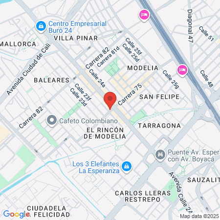 Passion Nails Modelia map