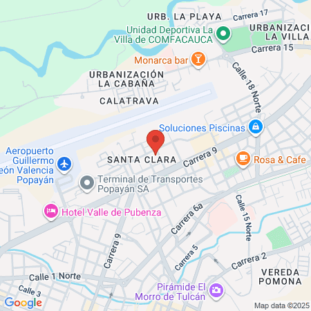 Dr José Antonio Guzmán Urbano map