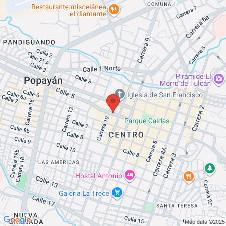 Líneas Hospitalarias Oficina Osteosíntesis map