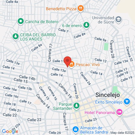 Fundacion Chisia I P S Sincelejo Sucre map