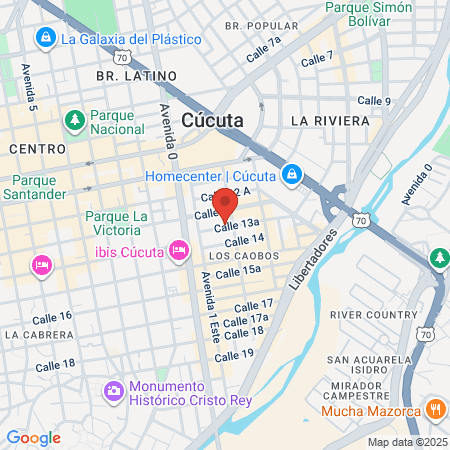 League Against Cancer map