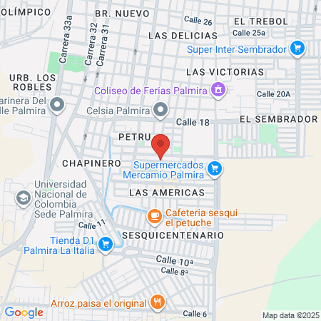 Almas Gemelas Spa De Uñas Sede Sur map