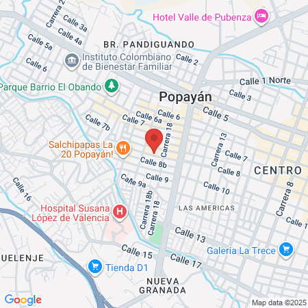 Peluquería Alexa map