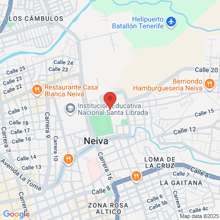 El Golazo Neiva Canchas De Fútbol 5 Y Volleyplaya map