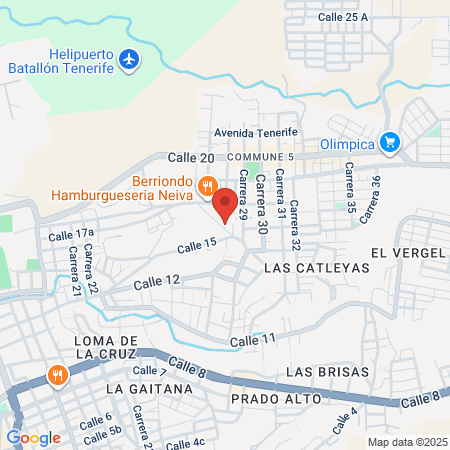 Gimnasio Comfamiliar map