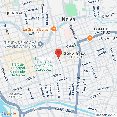 Ips Comfamiliar Uis South map