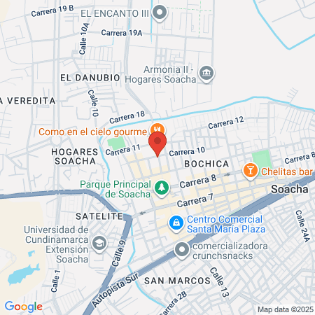 Organismos De Socorro map