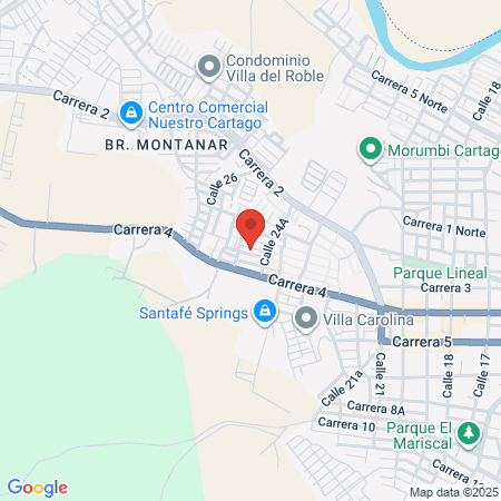 Paola Cortes Maquilladora map