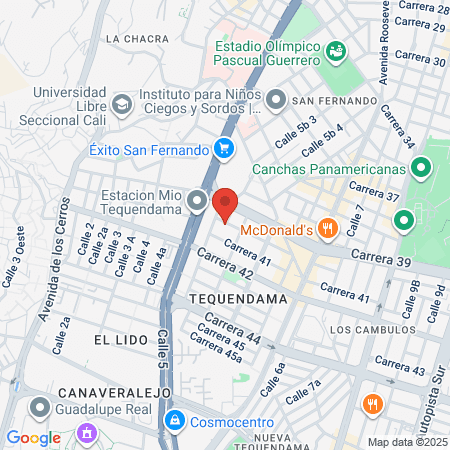 Dr Fernando Echeverría Urólogo map