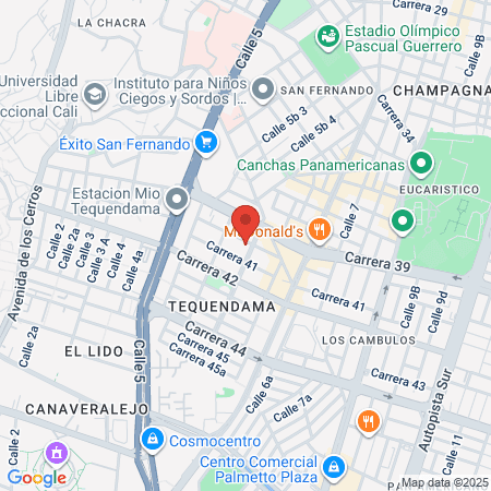 Dr Julian Chavarriaga Urólogo map