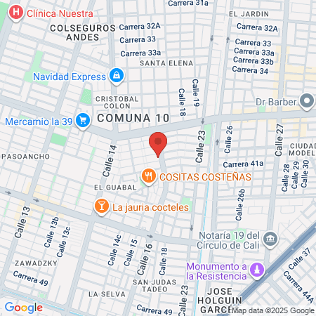 Podoplus Quiro Podologia Cali map