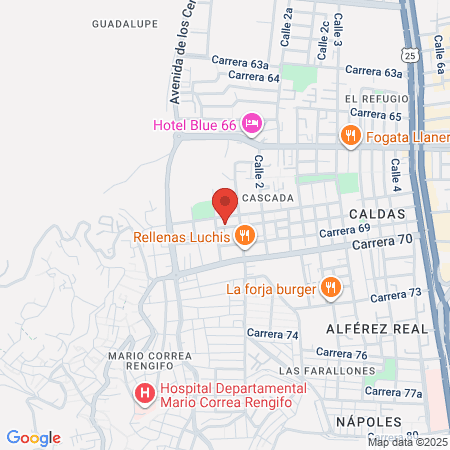 Emermedica Andres Rojas map