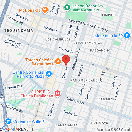 Dra Isabel Cristina Moribe Alergología E Inmunología Pediátrica map