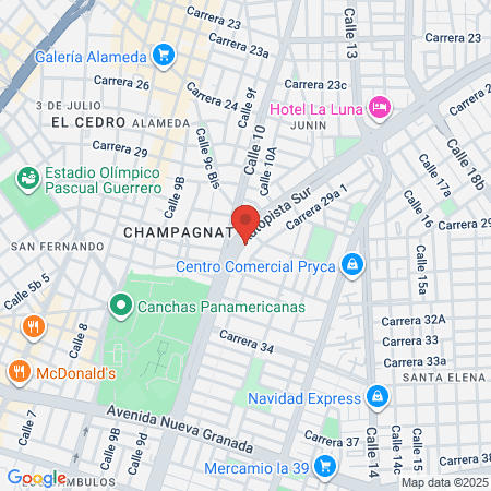 Clínica De L Afamilia map