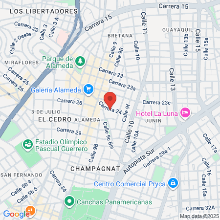 Avance Médico S A map