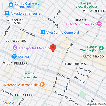 Dr Miguel Parra Saavedra Ginecólogo map