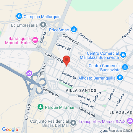 Dr Antonio Luis Solano Urrutia map