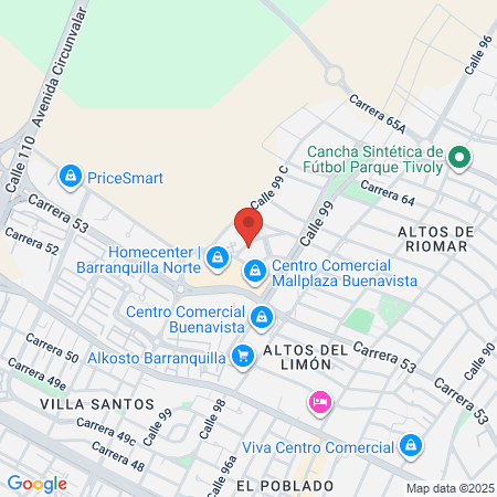 Mauricio Díaz Borelly map