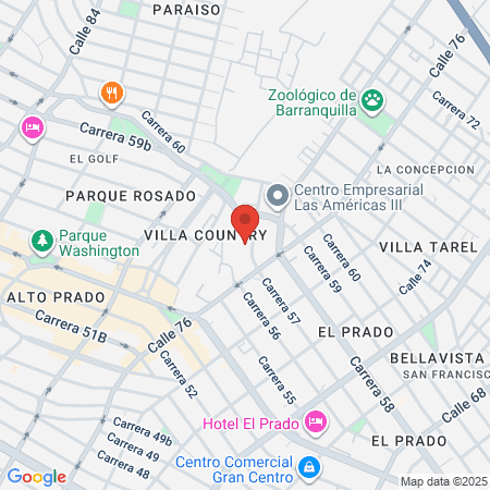 Doctora Adriana Corrales map