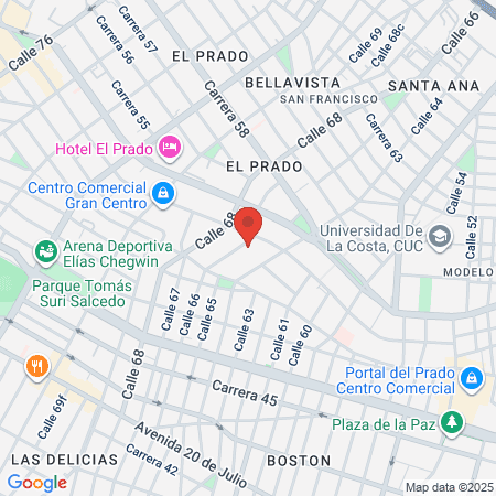 Dr Alejandro Jaller map