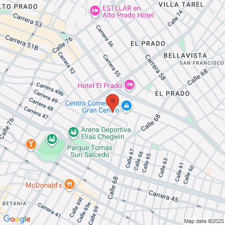 Fundación Pacto Social map