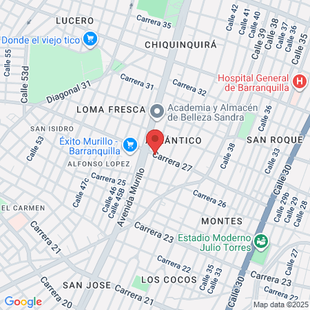 Nefrólogos Del Caribe S A S map