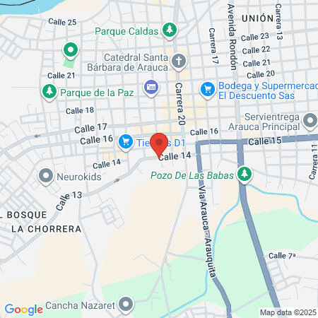 Mi Ips Arauca map